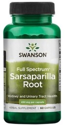 SWANSON Sarsaparilla root Korzeń kolcorośli 450mg, 60 kapsułek