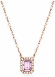 Naszyjnik Swarovski - Millenia, Purple, Rose Gold 5640291