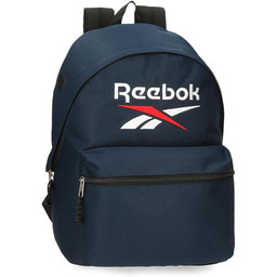 Reebok Boston, Granatowy, Mochila Escolar Doble Compartimento, podwójny