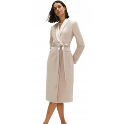 Coast Sukienka Damska Beżowa Marynarkowa Midi 38 Hkf