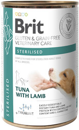 BRIT GF Veterinary Diets Dog Sterilised 400g-karma mokra