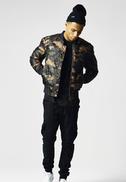 kurtka flyers CAMO BASIC BOMBER woodcamo-XL