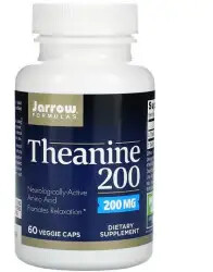 Data Ważności 08.2025 Jarrow Formulas Theanine 200mg -