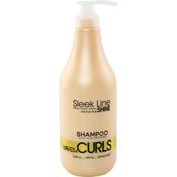 Stapiz Sleek Line Waves&Curls Szampon do włosów kręconych,