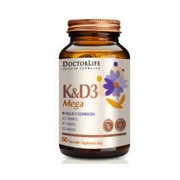 Doctor Life Mega K2+D3 w oleju z czarnuszki