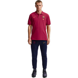 NIKE Koszulka polo piłkarska Mężczyźni Fc Barcelona Club