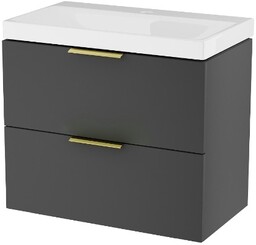 Excellent Blanko szafka 64 cm, czarny soft