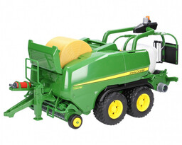 Bruder, John Deere Prasa rolująca do słomy C441R,