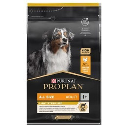 Purina Pro Plan Adult Light Optiweight Sterilised, kurczak