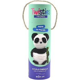 ENJOYART Kreatywny zestaw Twisties Friends Panda Pako in