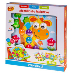 SMILY PLAY Zabawka edukacyjna Mozaika dla maluszka SP83641