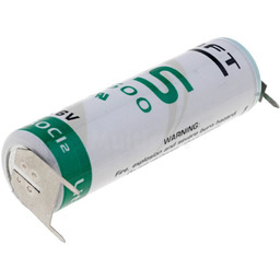 SAFT Bateria litowa 3,6V/2600mAh z wyprowadzeniami 3PIN AA
