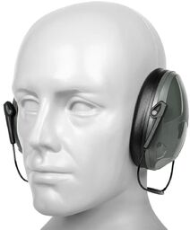 Ochronniki słuchu pasywne IPSC Ultimate Tactical - Szare