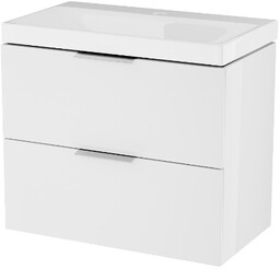 Excellent Blanko szafka 64 cm, biały połysk