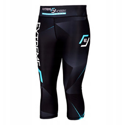 Leginsy do Mma Termoaktywne damskie Mt Sport 3/4