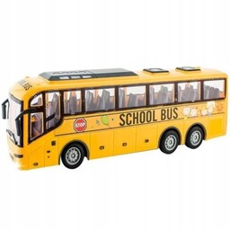 Autobus Szkolny sterowany na radio w kolorze żółtym