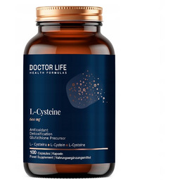 DOCTOR LIFE L-Cysteina 600mg suplement diety 100 kapsułek