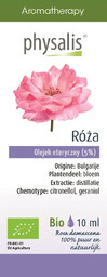 Physalis Olejek eteryczny róża 10 ml (EKO)