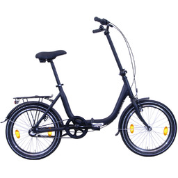 Rower miejski składak 20'' Kronan 3 biegowy czarny