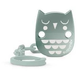 Suavinex 079730 KLIPS DO SMOCZKA PREMIUM SOWA MIĘTOWA
