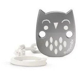 Suavinex 079747 KLIPS DO SMOCZKA PREMIUM SOWA BEŻOWA