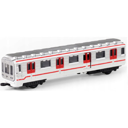 Tramwaj Pociąg Metro Metalowy 17cm