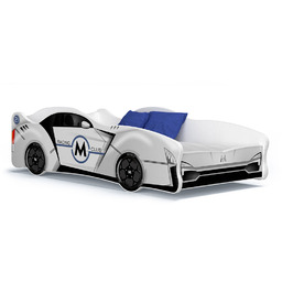 Łóżko samochód 160x80 auto materac Cars Thunder