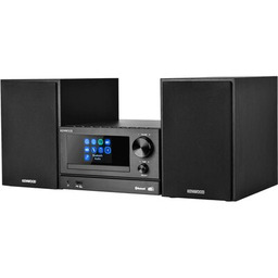KENWOOD Wieża M-7000S-B Czarna, Odtw.CD/-R/-RW/MP3, Wi-Fi, BT, Radio