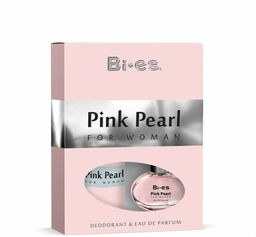 Bi-es Pink Pearl for Woman SET: Woda perfumowana