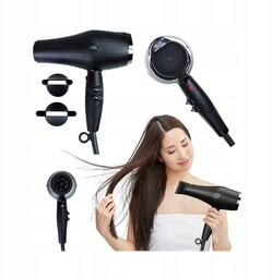 Jrl Ultra Lekka Suszarka do Włosów FP2020L Black