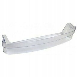 Półka dolna drzwi balkonik na butelki do lodówki