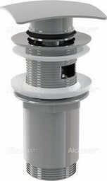 Alcaplast Spust umywalki click/clack 5/4" metalowy z przelewem,