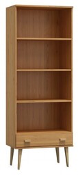 Regał drewniany Venuci Szuflada 79 cm sosna