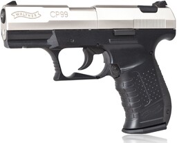 Pistolet wiatrówka WALTHER CP99 Nikiel 8-strzał. CO2 4,5