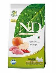 FARMINA N&D Boar & Apple Adult Mini 800