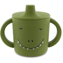 Trixie Baby Silikonowy kubek niekapek Dinozaur