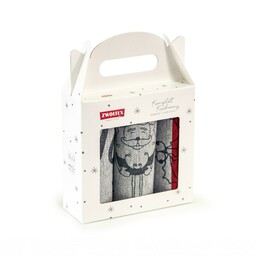 Zwoltex Komplet ścierek kuchennych HO HO HO 3