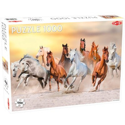 TACTIC Puzzle Lovers Wild Horses 56754 (1000 elementów)