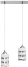 Lampex Nila 2 183/2 lampa wisząca połączenie metalu