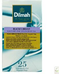Dilmah Blackcurrant ex25 herbata kopertowana