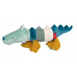 Pierwsza Przytulanka Pluszowy Krokodyl 43CM Patchworkowa Maskotka Sigikid