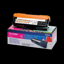 Brother TN328M purpurowy (magenta) toner oryginalny