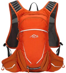 Plecak rowerowy 16L pomarańczowy plecak sportowy plecak trekkingowy