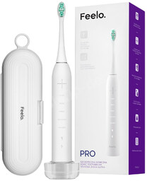 Feelo PRO White szczoteczka soniczna z etui podróżnym