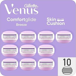 Gillette Venus Comfortglide Breeze Wkłady do Ostrzy X10,
