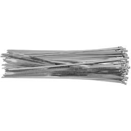Yato OPASKI ZACISKOWE ZE STALI NIERDZEWNEJ 4.6X350MM 100SZT.