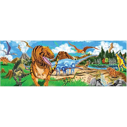 Melissa & Doug układanka podłogowa: kraina dinozaurów (łatwa