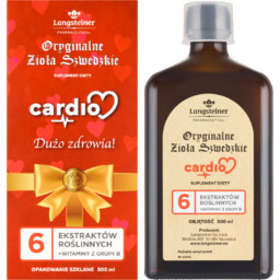 Oryginalne Zioła Szwedzkie Cardio Płyn, 500 ml /Langsteiner/
