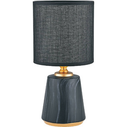 ZUMA LINE Lampa stołowa HS8605-BL oprawa czarno-złota