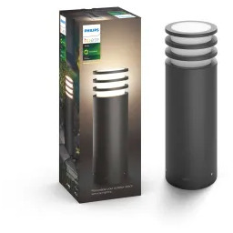 Philips Lucca Hue Pedestal Anthractive 17402/93/P0 Zewnętrzna latarnia